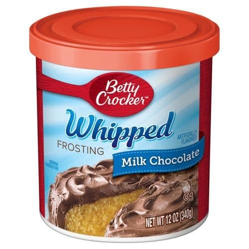 Betty Crocker Whipped Frosting Milk Chocolate