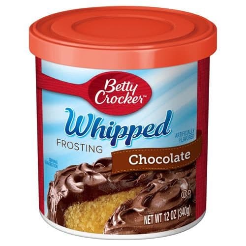 Betty Crocker Whipped Frosting Chocolate