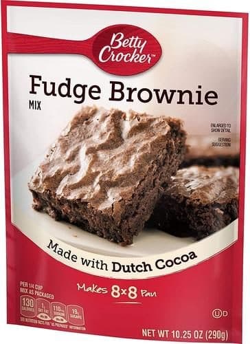 Betty Crocker Brownie Mix Fudge