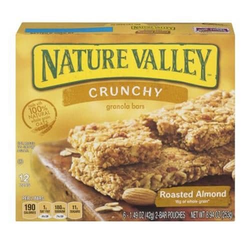 Nature Valley Granola Bars Crunchy Roasted Almond