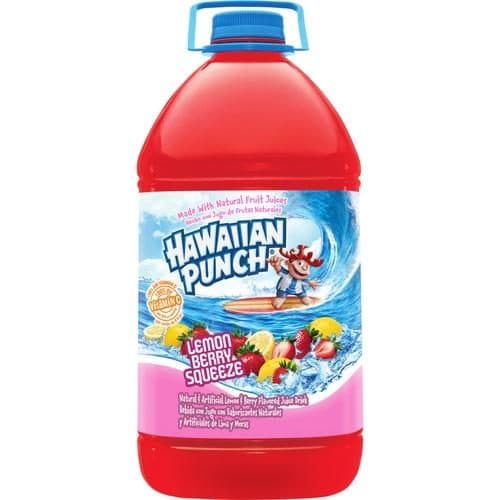Hawaiian Punch Lemon Berry Squeeze Juice Drink