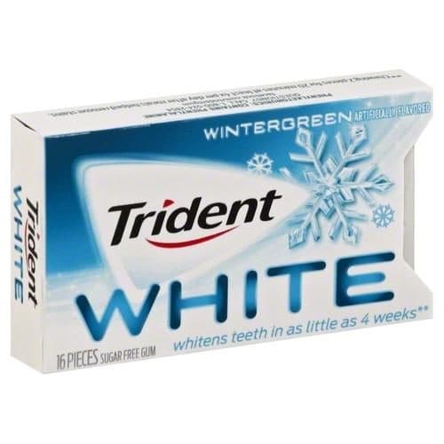Trident Gum, Sugar Free, Wintergreen