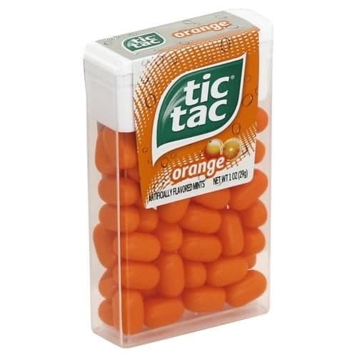Tic Tac Mints Orange