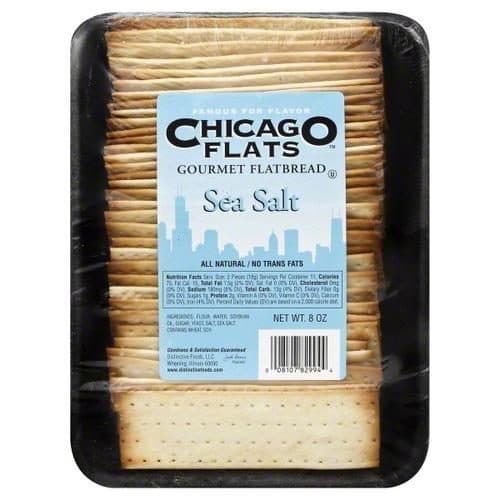 Chicago Flats Gourmet Flatbread, Sea Salt