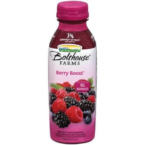Bolthouse Farms 100% Fruit Juice Smoothie Berry Boost