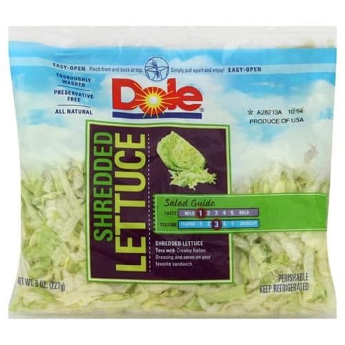 Dole Shredded Iceberg