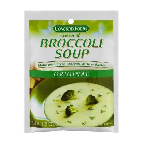 Concord Foods Soup, Cream Of Broccoli, Original
