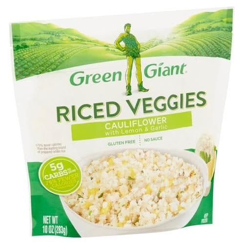 Green Giant Riced Veggies Cauliflower With Lemon & Garlic