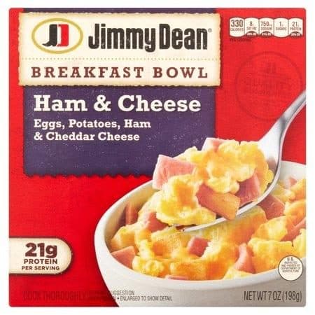 Jimmy Dean Ham Egg & Cheese Breakfast Bowl