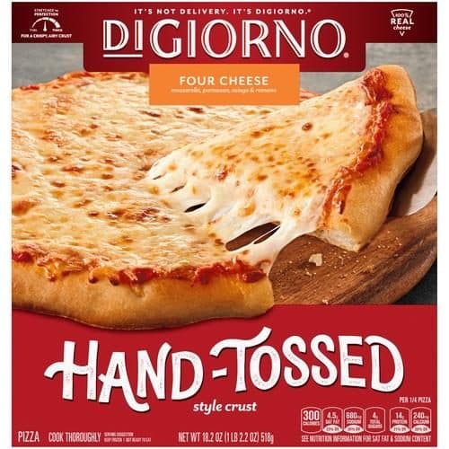 Digiorno Pizzeria! Pizza Pizzeria Style Crust Quattro Formaggi & Four Cheese