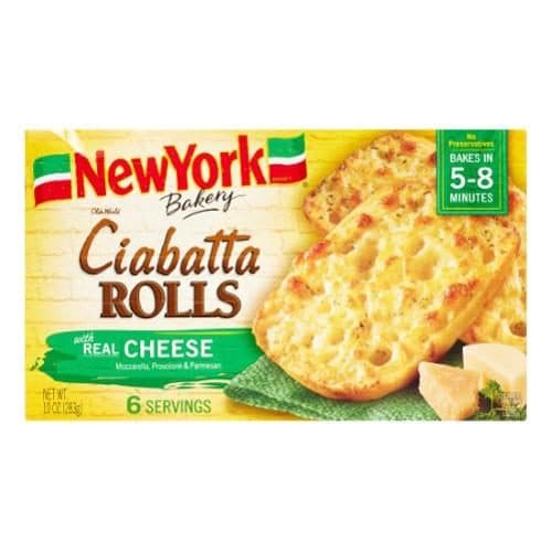 New York Ciabatta With Cheese