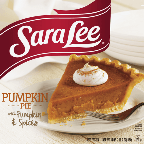 Sara Lee Pie Oven Fresh Pumpkin