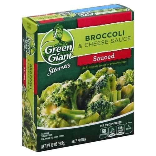 Green Giant Steamers Broccoli & Cheese Sauce Sauced