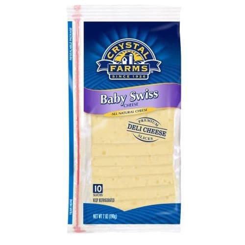 Crystal Farms Baby Swiss