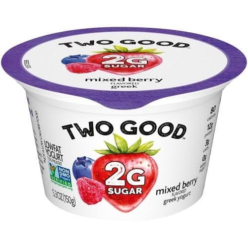 Is it Xanthan Gum Free? Two Good Mixed Berry Greek Yogurt
