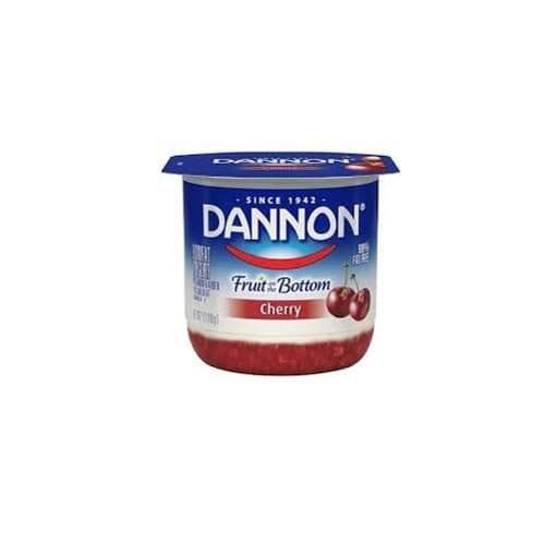 Dannon Fruit On The Bottom Cherry Low Fat Yogurt