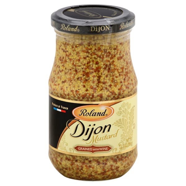 Roland Foods Dijon Mustard Grained Dijon With Wine