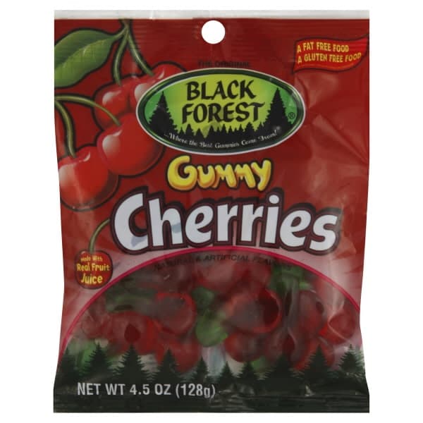 Black Forest Gummy Cherries