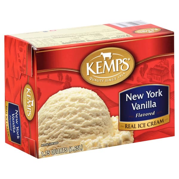 Kemps Ice Cream Real New York Vanilla