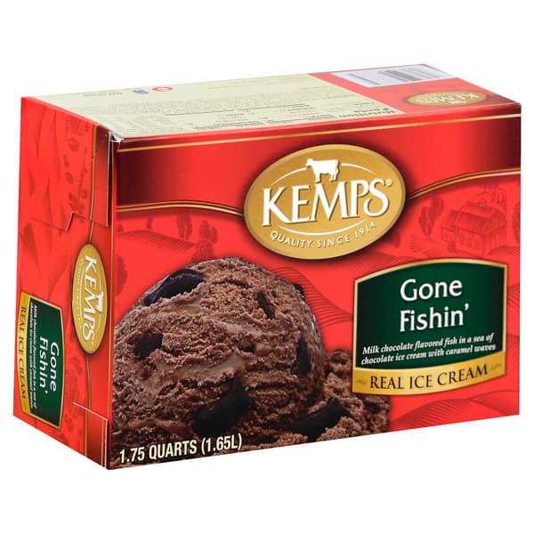 Kemps Ice Cream Real Gone Fishin'