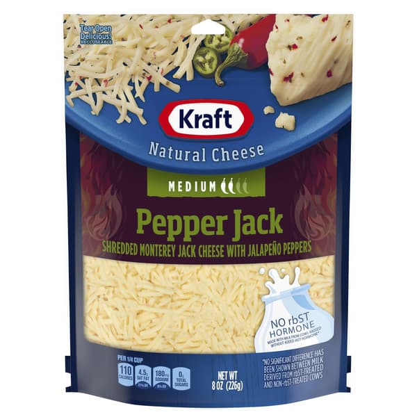 Kraft Shredded Pepper Jack