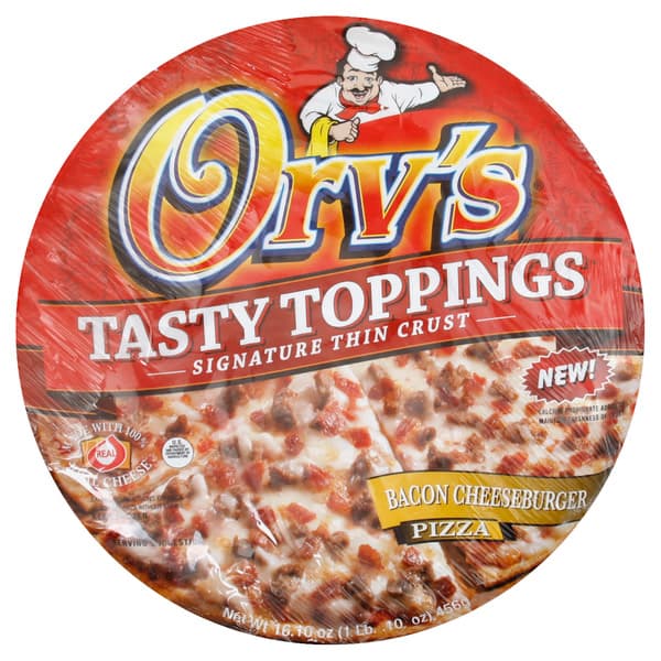 Orvs Pizza Bacon Cheeseburger
