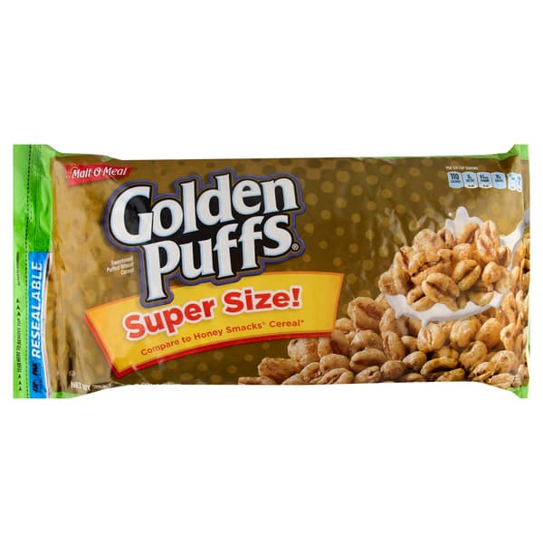 Malt O Meal Cereal Golden Puffs Super Size!