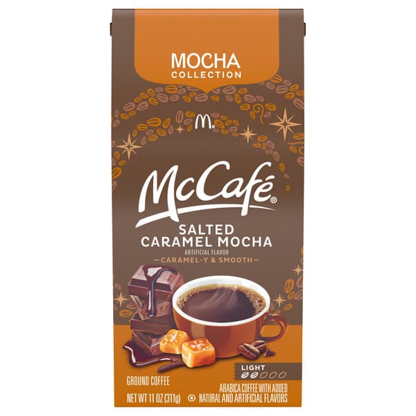 Mccafe Coffee Ground Light Salted Caramel Mocha