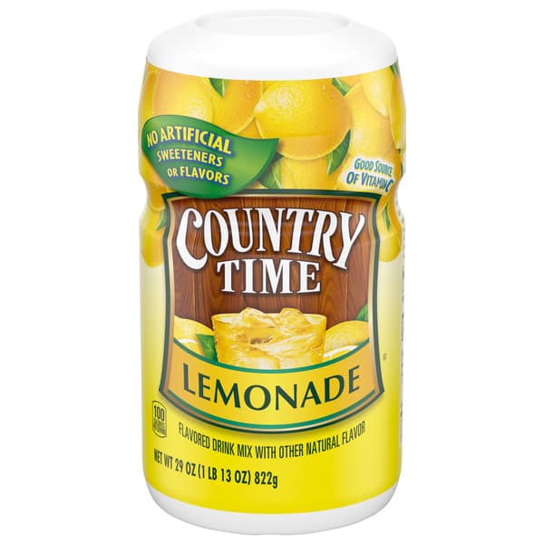 Country Time Lemonade Flavored Drink Mix Makes