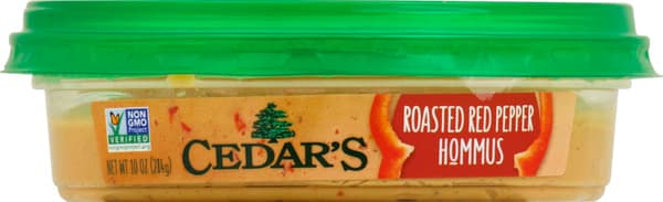 Cedars Hommus Roasted Red Pepper