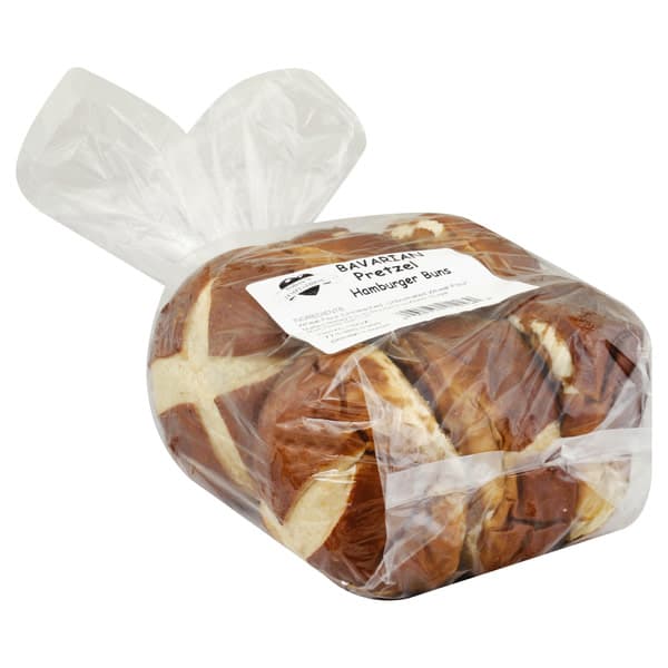 Todays Temptations Hamburger Buns Bavarian Pretzel
