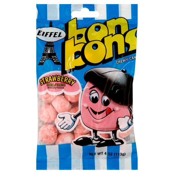 Eiffel Bon Bons Chewy Candy Strawberry