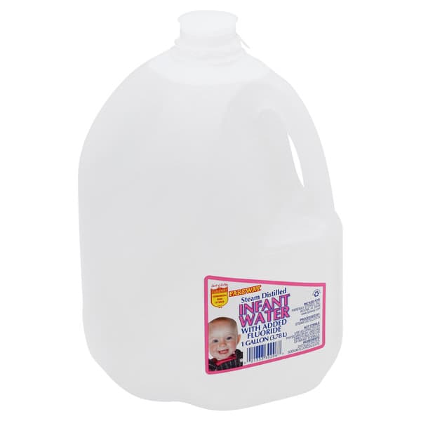 Fareway Steam Distilled Infant Water With Added Fluoride