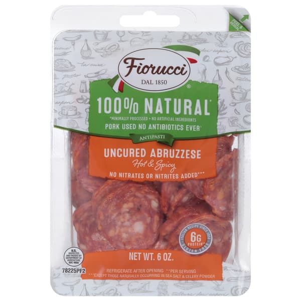 Fiorucci Hot & Spicy Uncured Abruzzese