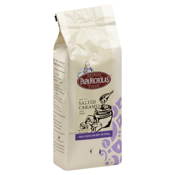 Papanicholas Coffee Premium Ground Light Roast Salted Caramel