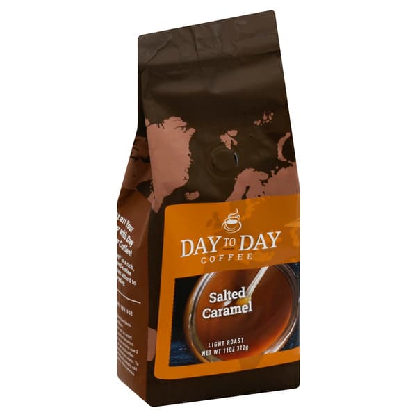 Day To Day Coffee Ground Light Roast Salted Caramel