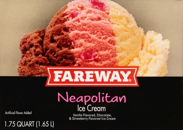 Fareway Neapolitan Ice Cream