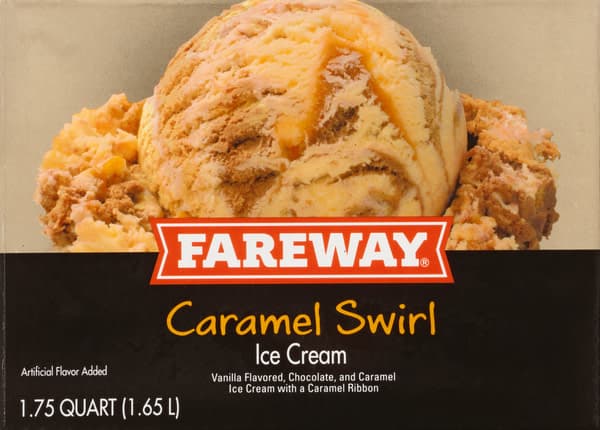 Fareway Caramel Swirl Ice Cream