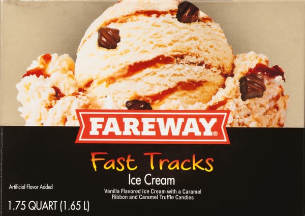 Fareway Fast Tracks Ice Cream