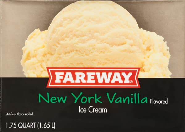 Fareway New York Vanilla Ice Cream