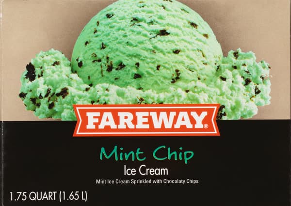 Fareway Mint Chip Ice Cream