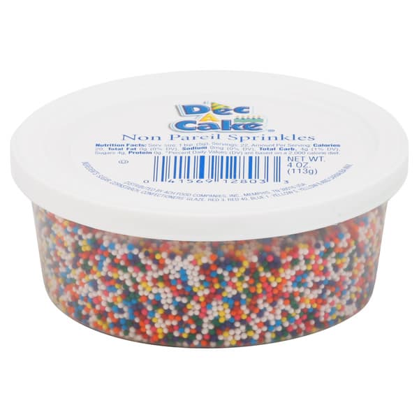 Decacake Sprinkles, Non Pareil