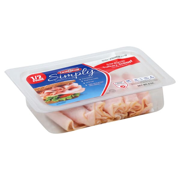 Land O Frost Simply Delicious Turkey Breast, Slow Roasted