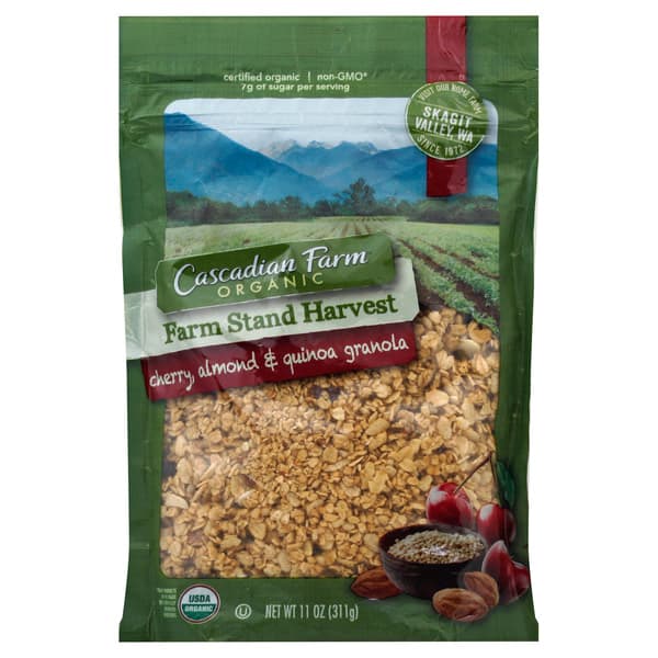 Cascadian Farm Granola Cherry Almond & Quinoa