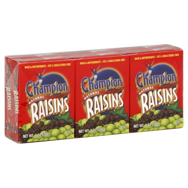 Champion Raisins