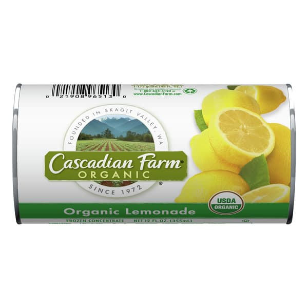 Cascadian Farm Organic Lemonade  Concentrate