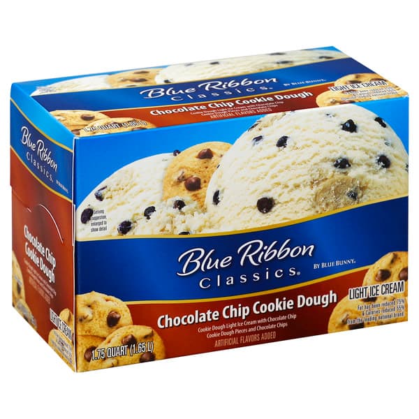 Blue Ribbon Classics Ice Cream Light Chocolate Chip Cookie Dough