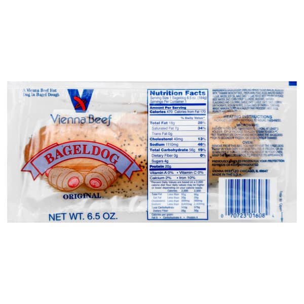 Vienna Beef Bageldog
