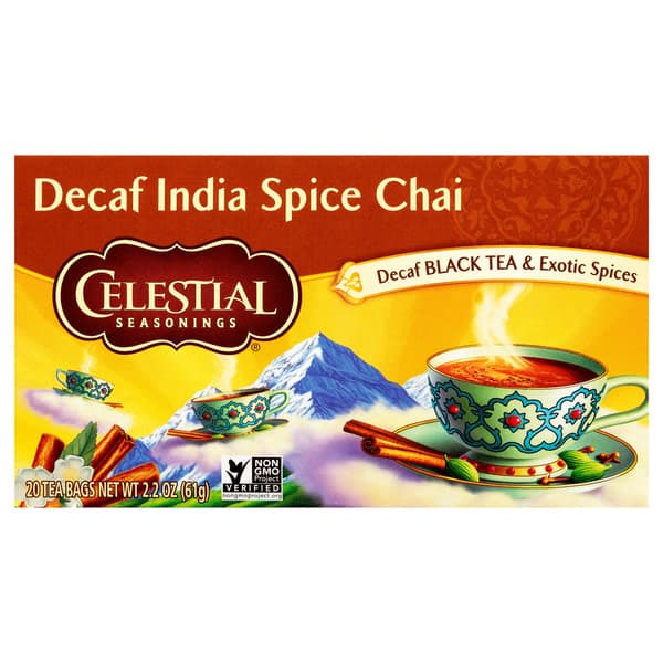 Celestial Seasonings Decaf India Spice Chai