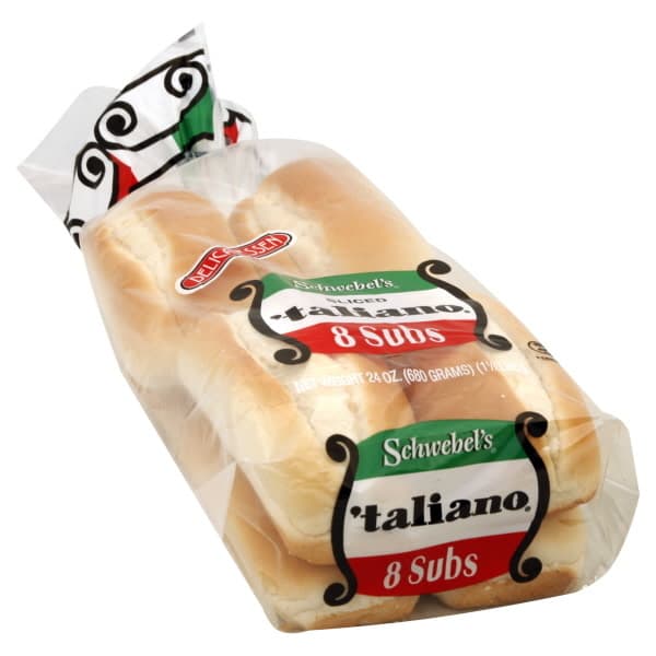 Schwebel'S Sliced 'Taliano Sub Rolls